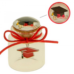 Barattolino per confetti Laurea 1